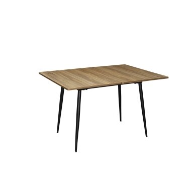 Išskleidžiamas valgomojo stalas SMART 60-120x93 cm, tamsus ąžuolas 4