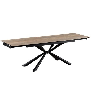 Išskleidžiamas valgomojo stalas STAV 160-240x90 cm, medžio raštas 2 Išskleidžiamas valgomojo stalas STAV 160-240x90 cm, medžio raštas 2