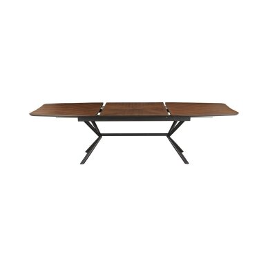 Išskleidžiamas valgomojo stalas TAURUS 180-270x100 cm, riešutmedis 4