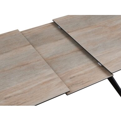 Išskleidžiamas valgomojo stalas TURS 140-180x90 cm, medžio raštas 4