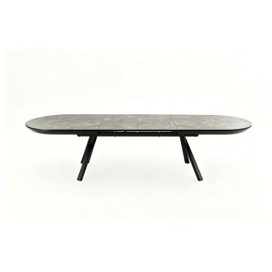 Išskleidžiamas valgomojo stalas WESTO 220-370x100 cm, tamsiai pilka 5 Išskleidžiamas valgomojo stalas WESTO 220-370x100 cm, tamsiai pilka 5