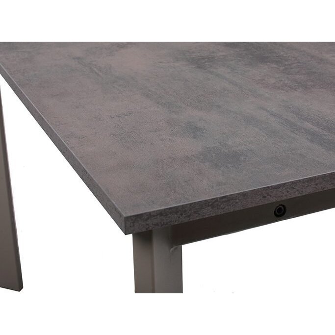 Išskleidžiamas valgomojo stalas RAMOS 120-200x80 cm, Oxyd (oksiduoto metalo efektas) 5