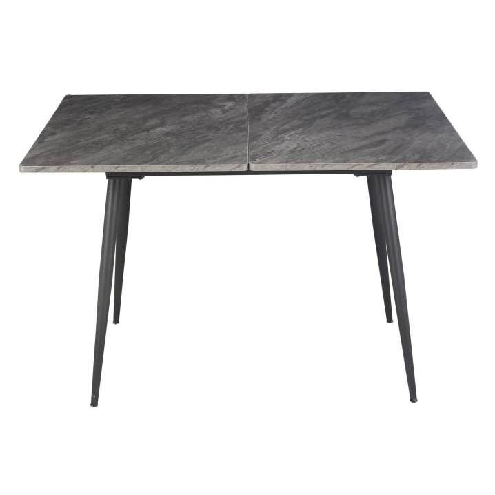 Išskleidžiamas valgomojo stalas SMART 60-120x93 cm, antracito 3