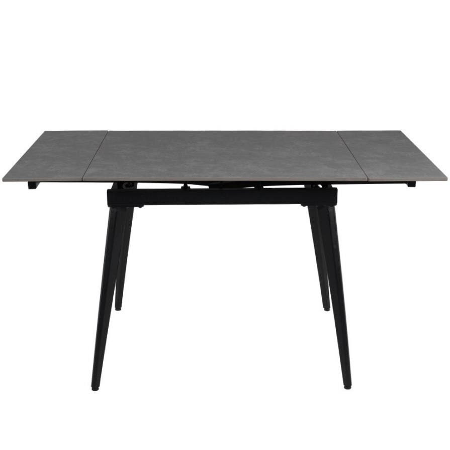 Išskleidžiamas valgomojo stalas REEF 90-140x70 cm, matinė pilka 5 Išskleidžiamas valgomojo stalas REEF 90-140x70 cm, matinė pilka 5