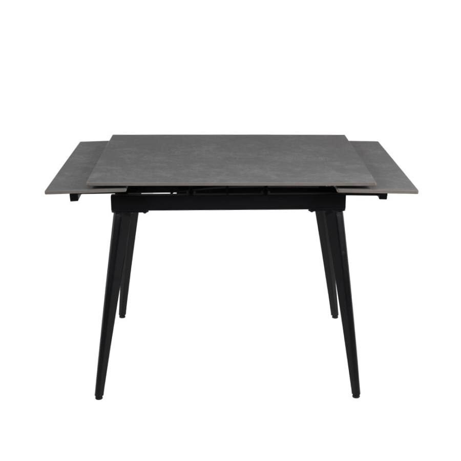 Išskleidžiamas valgomojo stalas REEF 90-140x70 cm, matinė pilka 3 Išskleidžiamas valgomojo stalas REEF 90-140x70 cm, matinė pilka 3