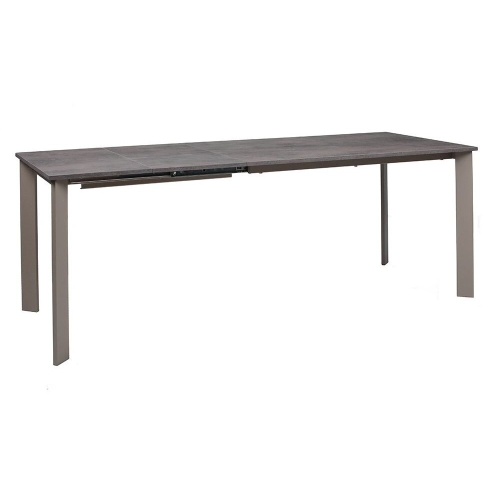 Išskleidžiamas valgomojo stalas RAMOS 120-200x80 cm, Oxyd (oksiduoto metalo efektas) 3
