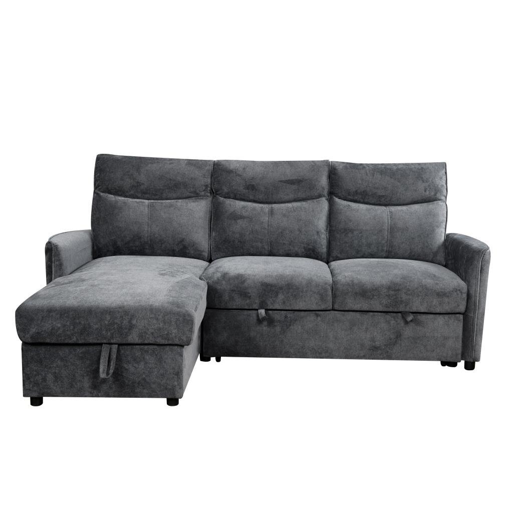 Kampinė sofa LUMEN U tamsiai pilka 3 Kampinė sofa LUMEN U tamsiai pilka 3