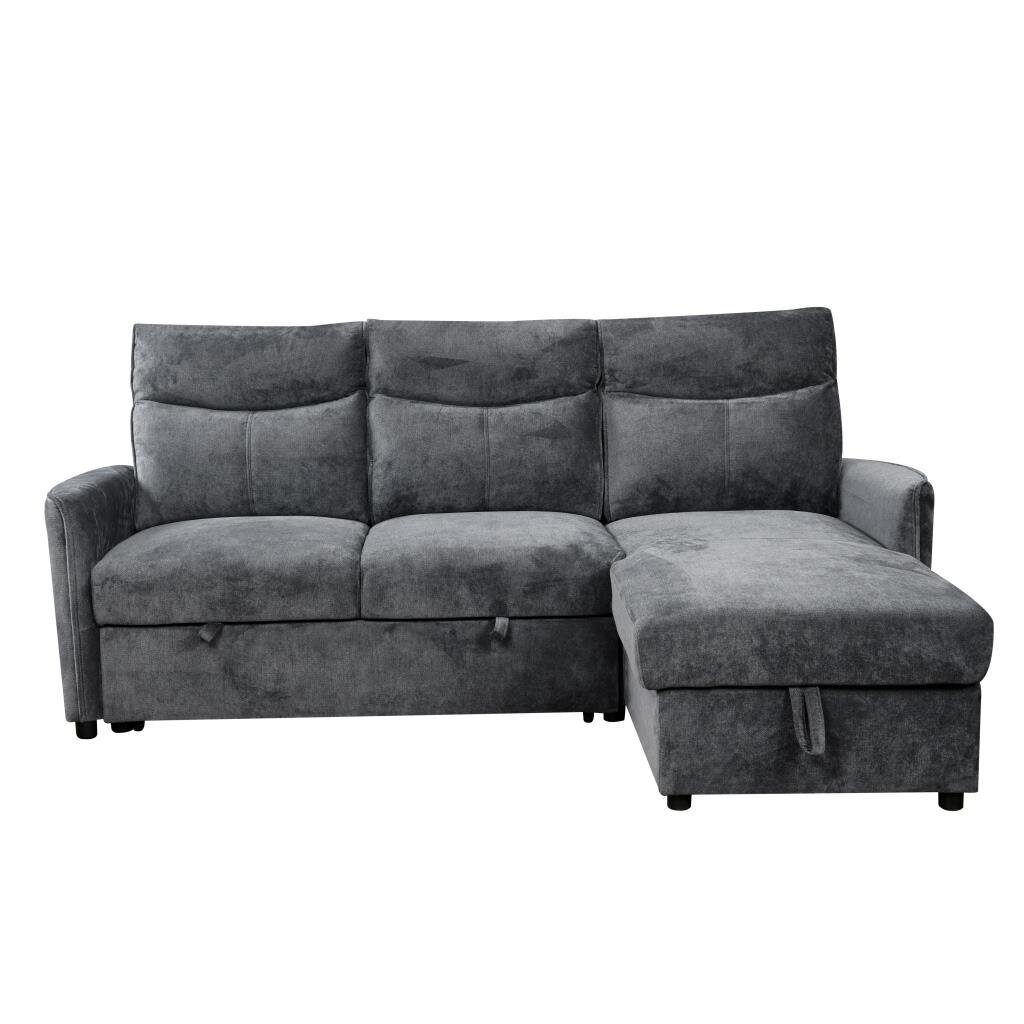 Kampinė sofa LUMEN U tamsiai pilka 4 Kampinė sofa LUMEN U tamsiai pilka 4