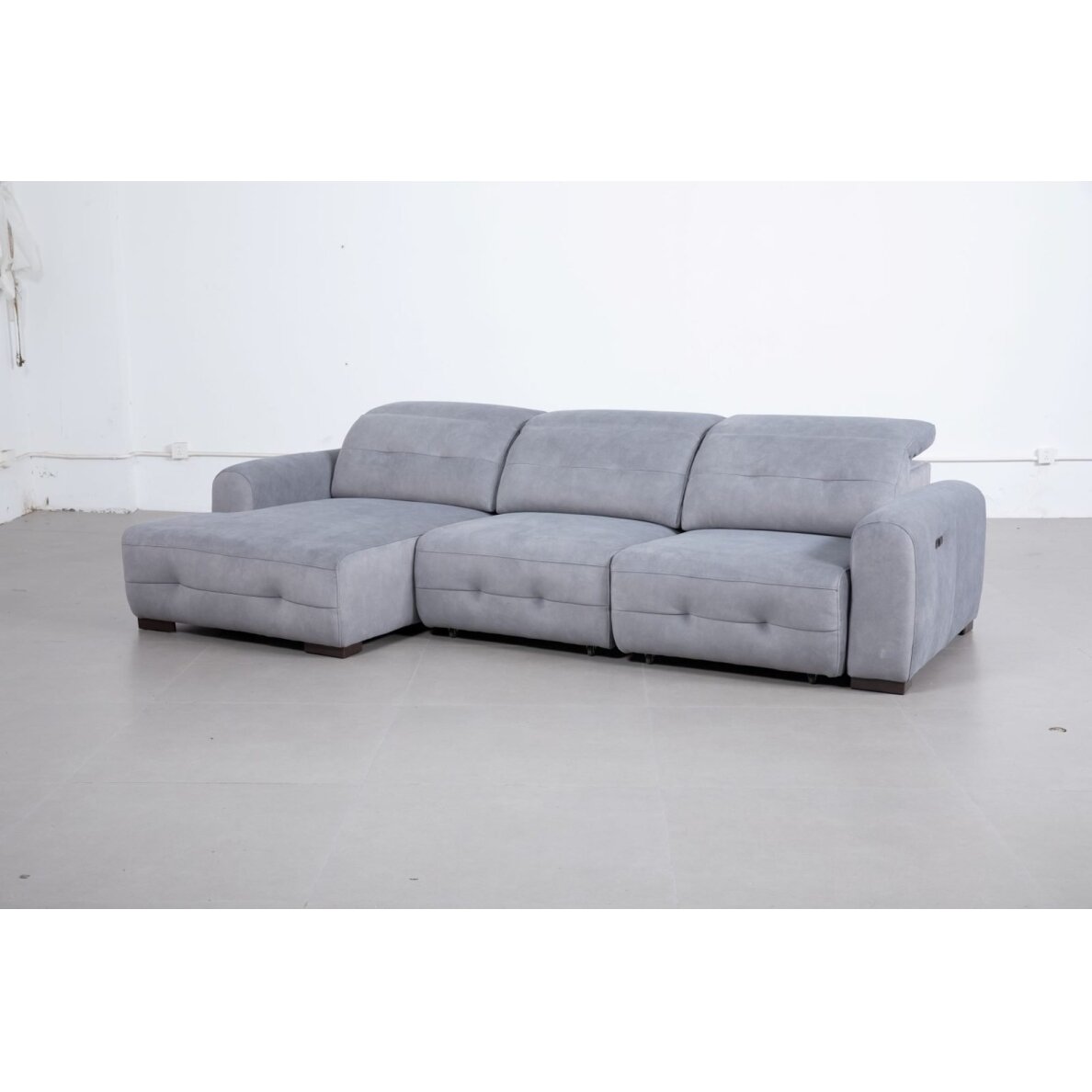 Kampinė sofa 51137M, pilka, dešininė 5