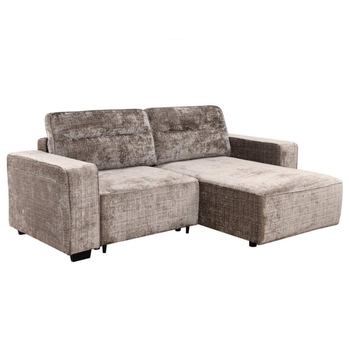 Kampinė sofa-lova RUFUS, pilkai ruda (taupe) Kampinė sofa-lova RUFUS, pilkai ruda (taupe)