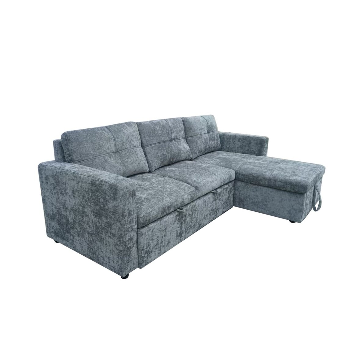 Kampinė sofa-lova SOHO, šviesiai pilka 1 Kampinė sofa-lova SOHO, šviesiai pilka 1