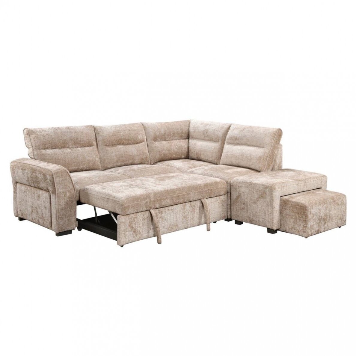 Kampinė sofa ROCCO smėlio spalvos, dešinė 2 Kampinė sofa ROCCO smėlio spalvos, dešinė 2