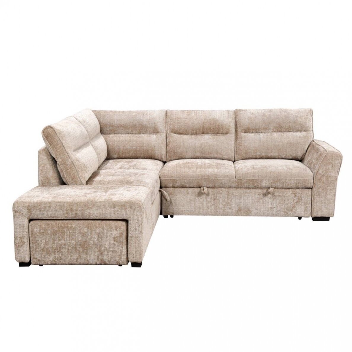 Kampinė sofa ROCCO smėlio spalvos, kairė 3