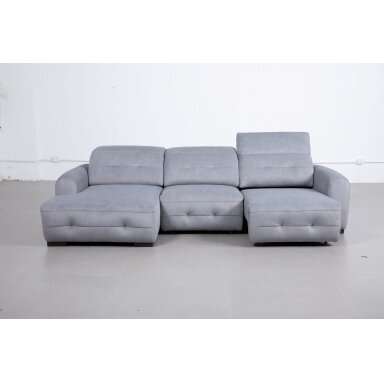 Kampinė sofa 51137M, pilka, dešininė Kampinė sofa 51137M, pilka, dešininė