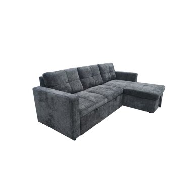 Kampinė sofa-lova SOHO, tamsiai pilka Kampinė sofa-lova SOHO, tamsiai pilka