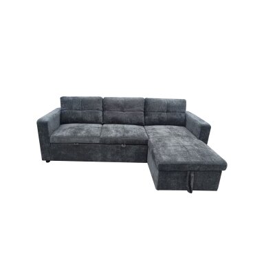 Kampinė sofa-lova SOHO, tamsiai pilka Kampinė sofa-lova SOHO, tamsiai pilka