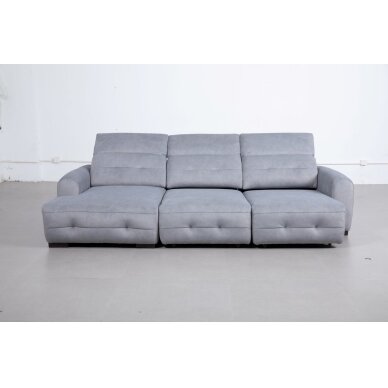 Kampinė sofa 51137M, pilka, dešininė 2 Kampinė sofa 51137M, pilka, dešininė 2