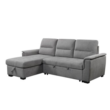 Kampinė sofa-lova KARIS, šviesiai pilka Kampinė sofa-lova KARIS, šviesiai pilka