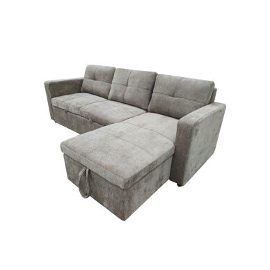 Kampinė sofa-lova SOHO, ruda 1 Kampinė sofa-lova SOHO, ruda 1