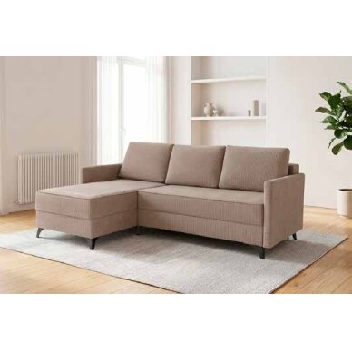 Kampinė sofa-lova TYMON, miegamoji vieta 141x207 cm Kampinė sofa-lova TYMON, miegamoji vieta 141x207 cm