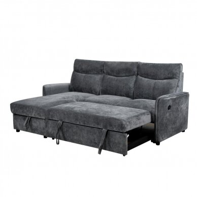 Kampinė sofa LUMEN U tamsiai pilka 7 Kampinė sofa LUMEN U tamsiai pilka 7