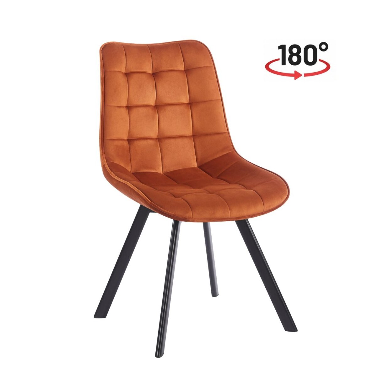 Kėdė aksomas - Riviera 56 cinamono