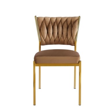 Kėdė aksomas - Riviera 24 cappuccino
