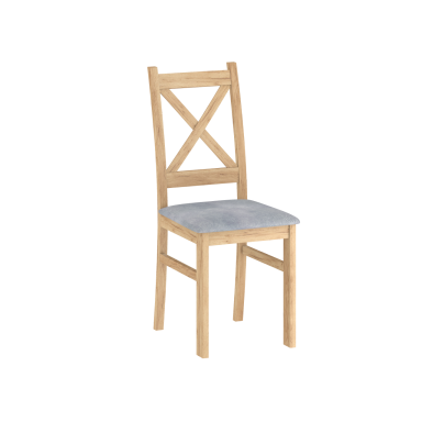 Kėdė auksinis amatininko ąžuolas (sėdynė pilki Forever 65)