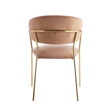 Kėdė aksomas - Riviera 24 cappuccino 3