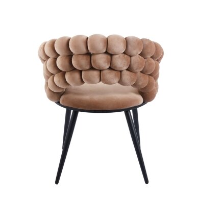 Kėdė aksomas - Riviera 24 cappuccino 1 Kėdė aksomas - Riviera 24 cappuccino 1