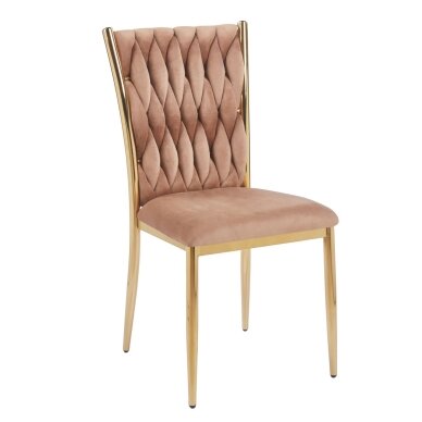 Kėdė aksomas - Riviera 24 cappuccino