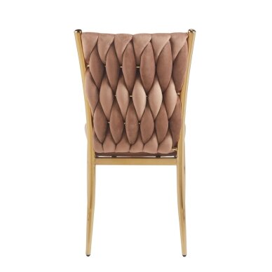 Kėdė aksomas - Riviera 24 cappuccino 2 Kėdė aksomas - Riviera 24 cappuccino 2