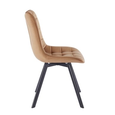Kėdė aksomas - Riviera 24 cappuccino 3