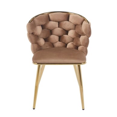 Kėdė aksomas - Riviera 24 cappuccino 3 Kėdė aksomas - Riviera 24 cappuccino 3
