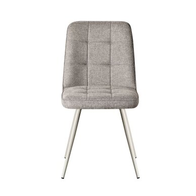 Kėdė SUN GREY, pilkai ruda (taupe), rogožka, pilkos kojos Kėdė SUN GREY, pilkai ruda (taupe), rogožka, pilkos kojos