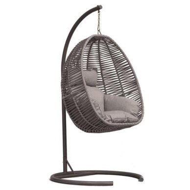 Lauko kabamas krėslas COOCON 109, pilka