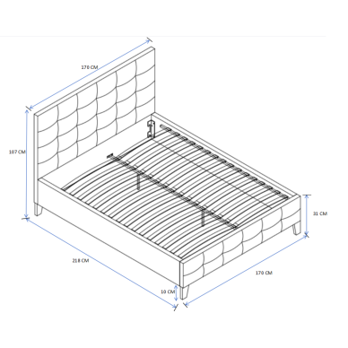 Lova tapicerowane 160x200 (pilki) 4 Lova tapicerowane 160x200 (pilki) 4