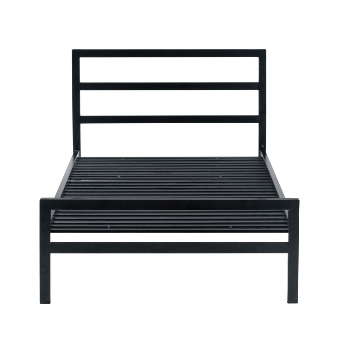 Metalinė lova 90x200 (juodi) 1