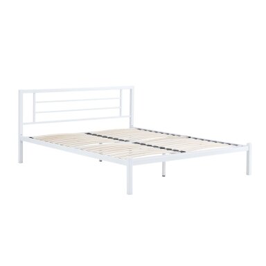 Metalinė lova 160x200 (balti)