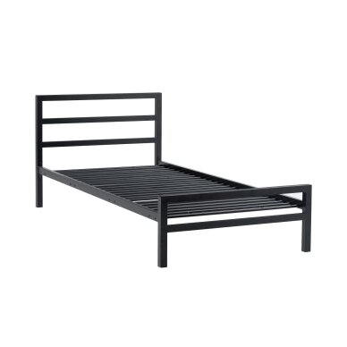 Metalinė lova 90x200 (juodi) Metalinė lova 90x200 (juodi)