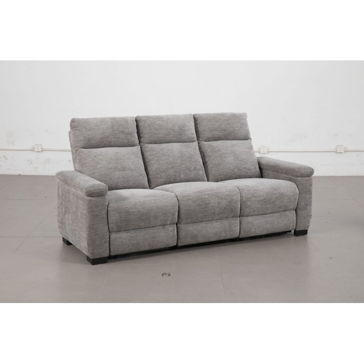 Modulinė trivietė sofa 51592M, pilka 2