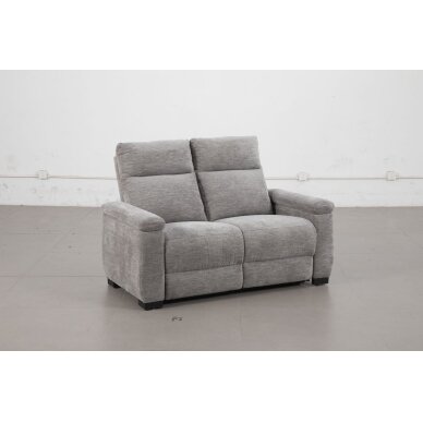 Modulinė dvivietė sofa su elektriniais reglaineriais 51592M, pilka 1 Modulinė dvivietė sofa su elektriniais reglaineriais 51592M, pilka 1