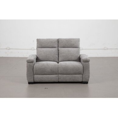 Modulinė dvivietė sofa su elektriniais reglaineriais 51592M, pilka Modulinė dvivietė sofa su elektriniais reglaineriais 51592M, pilka