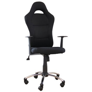 (QZY-1109C) Biuro fotelis (juodas)