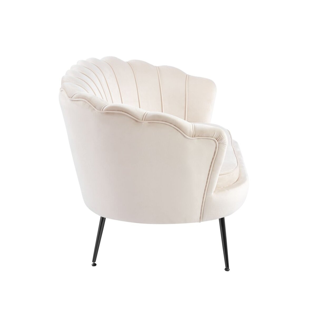 Sofa aksomas (B) - Riviera 06 smėlinė 1 Sofa aksomas (B) - Riviera 06 smėlinė 1