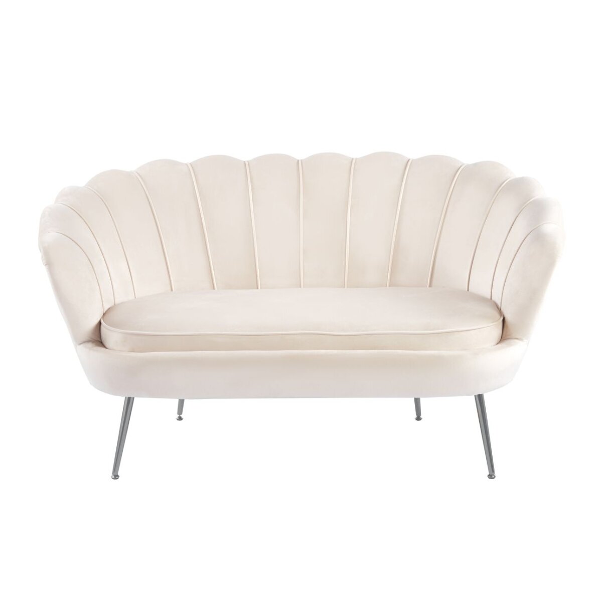 Sofa aksomas (G) - Riviera 06 smėlinė 3 Sofa aksomas (G) - Riviera 06 smėlinė 3