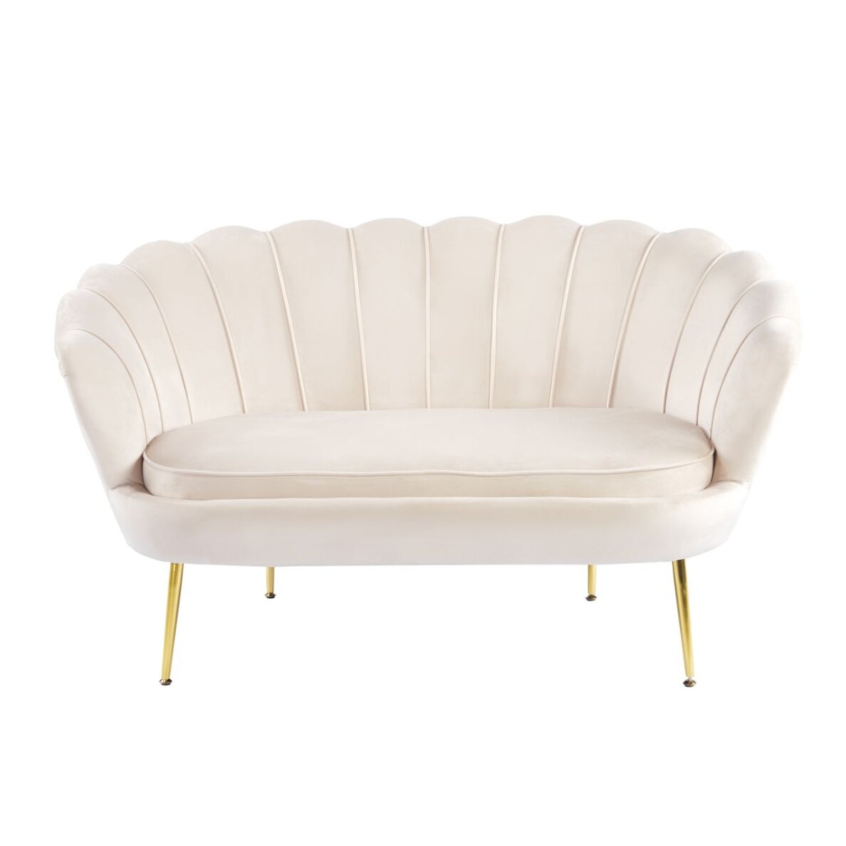 Sofa aksomas (G) - Riviera 06 smėlinė 1 Sofa aksomas (G) - Riviera 06 smėlinė 1