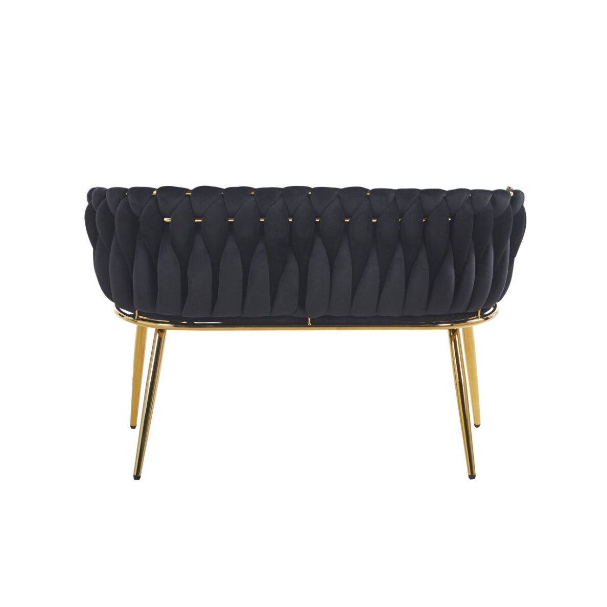 Sofa aksomas - Riviera 100 juoda 3