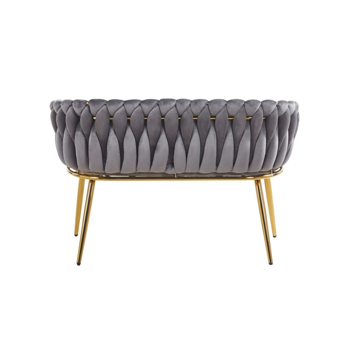 Sofa aksomas - Riviera 91 pilka 3 Sofa aksomas - Riviera 91 pilka 3