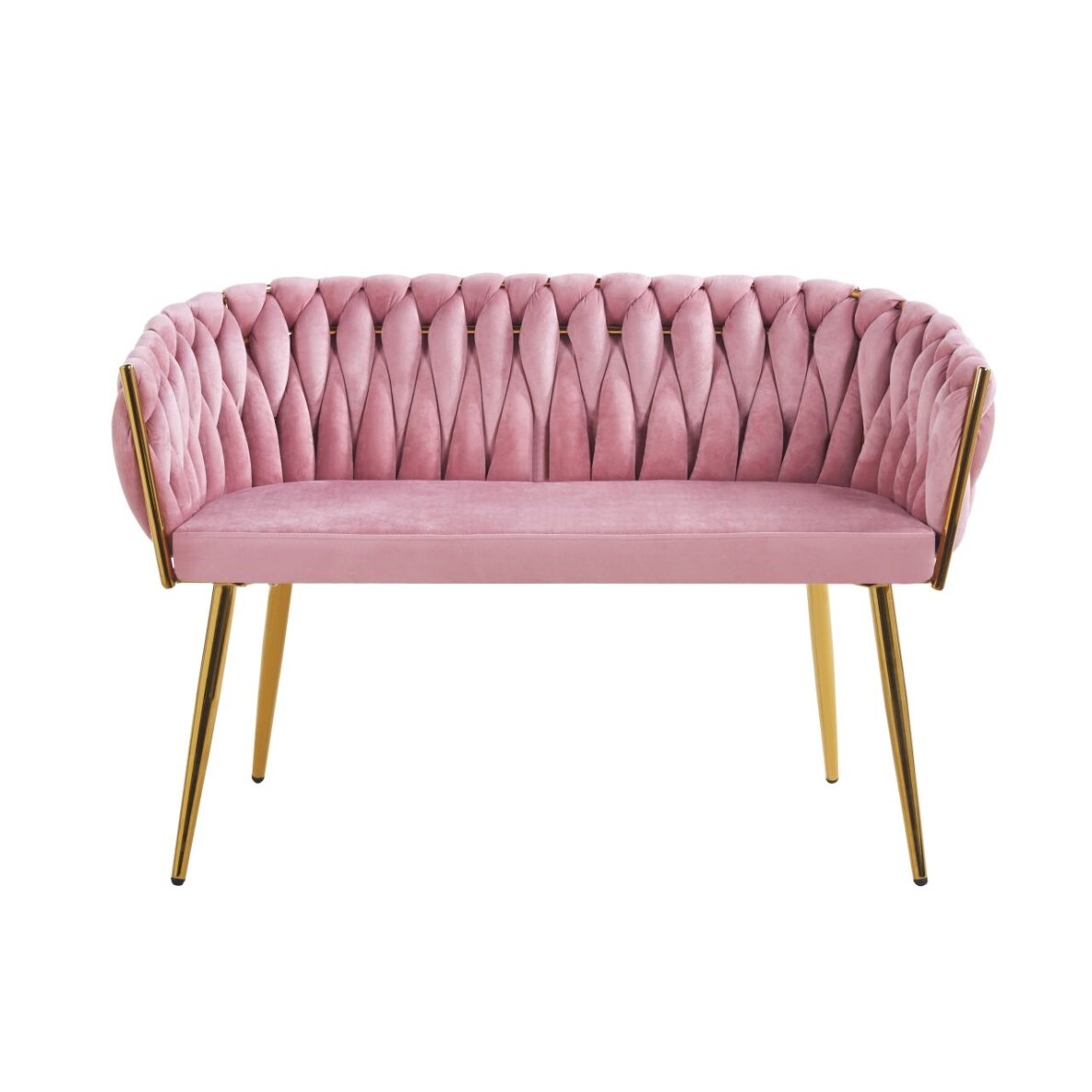 Sofa aksomas (rožinė) 1 Sofa aksomas (rožinė) 1